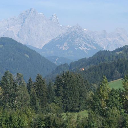 Haus Dachstein Schnitzer Hotell Eben Im Pongau Exteriör bild