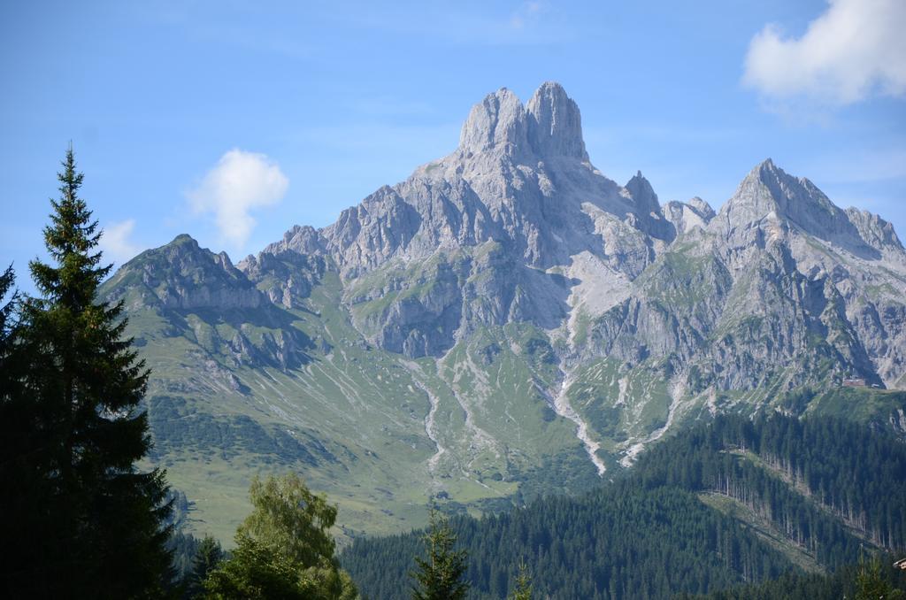 Haus Dachstein Schnitzer Hotell Eben Im Pongau Exteriör bild